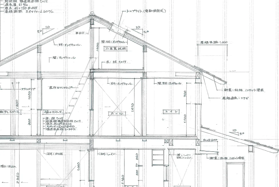 吹き抜け空間の設計ディテール