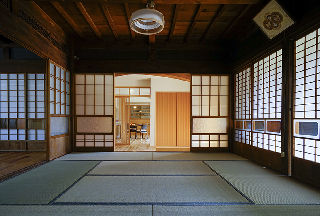 静心の家と長屋