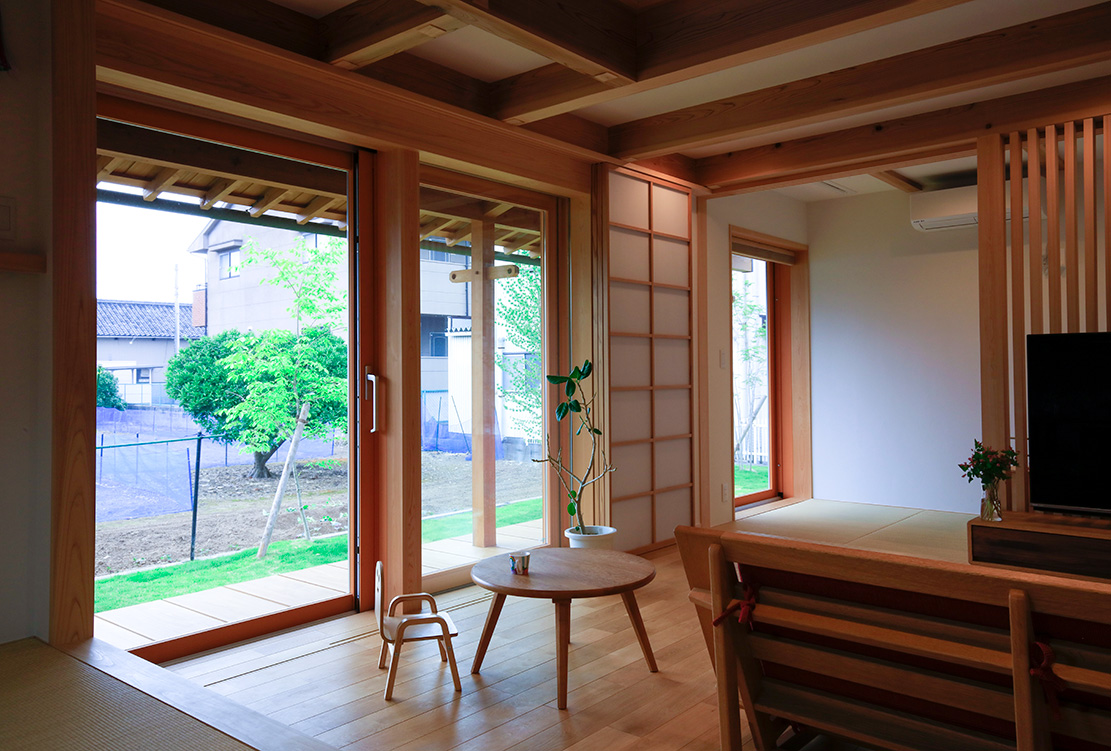 葵花向日の家